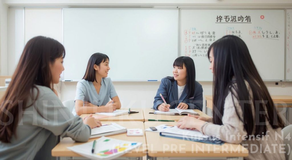 Program Super Intensif N4 Kursus Bahasa Jepang Level Pre-Intermediate